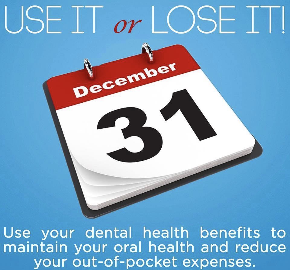 Take Advantage of Those Dental Insurance Benefits Before 2018 is Over